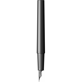 Ручка перьевая Parker Ingenuity Core, Lacquer Black BT (Перо F)