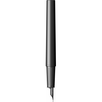 Ручка перьевая Parker Ingenuity Core, Lacquer Black BT (Перо F)