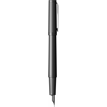 Ручка перьевая Parker Ingenuity Core, Lacquer Black BT (Перо F)