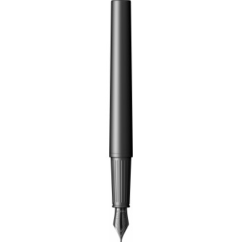 Ручка перьевая Parker Ingenuity Core, Lacquer Black BT (Перо F)