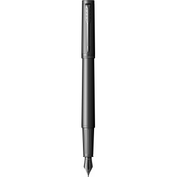 Ручка перьевая Parker Ingenuity Core, Lacquer Black BT (Перо F)